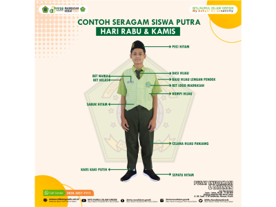 SERAGAM RABU - KAMIS PUTRA